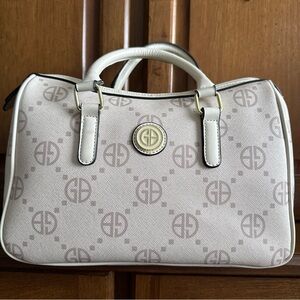 GIANI BERNINI Monogram Crossbody Domed Handbag